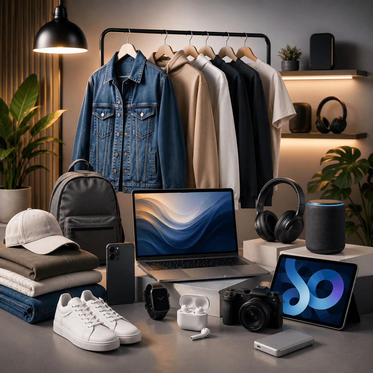 Jovlera clothing and electronics